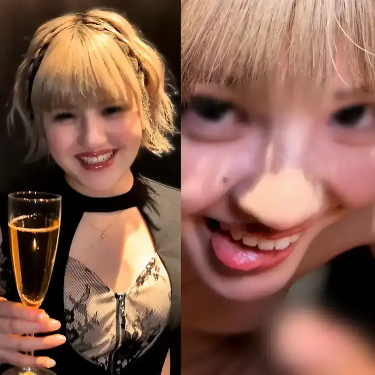 『ﾁｯパイだけど酒好きです！　金髪ﾁｯパイズリフィーユ』 【縦動画】